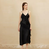 Silk Nightgown - Elegant Style Spaghetti Straps Summer 2025 - LANI SILK